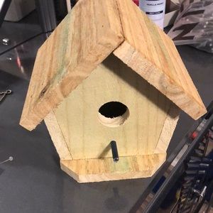 Handmade bird house